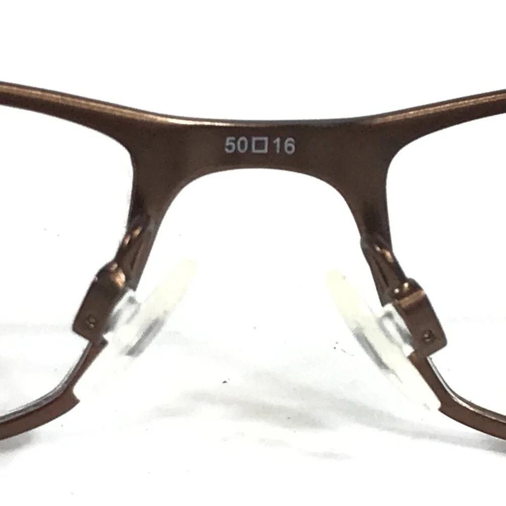 Esprit Kids Eyeglasses Frame ET17363 535 Brown Blue Rectangle Full Rim 50-16-135